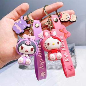 Llavero Sanrioed, Figura Adorable, Clip para Bolsa, Llavero para Coche, Regalo - Product Image 1