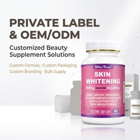 Tablet Pemutih Kulit - Formula Glutathione, Kolagen & Vitamin C untuk Mencerahkan dan Meningkatkan Kecerahan Kulit