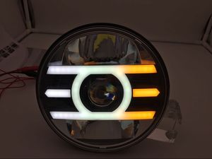 ไฟหน้า7นิ้ว Hi Low Beam,ไฟหน้า DRL สำหรับ Lada <span class=keywords><strong>Niva</strong></span> H4 Urban สำหรับ Jeep CE ไฟหน้า Led OEM 12V ใช้ได้ทั่วไป - Product Image 4