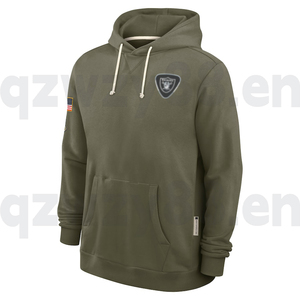 Sweat-shirt à capuche de football pour hommes en gros, série 25-26, camouflage, salut au service, respirant, taille plus, design 100% polyester - Product Image 5
