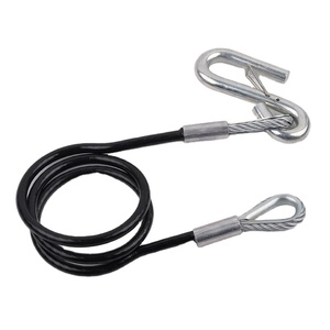 Fabrication professionnelle de joint EN U noir vinyle enduit <span class=keywords><strong>remorque</strong></span> câbles de <span class=keywords><strong>sécurité</strong></span> - Product Image 4