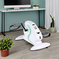 Top Ranking Ligero Mini Pedal Ejercitador Pierna y brazo Terapia física Pedal eléctrico Bicicleta de ejercicio