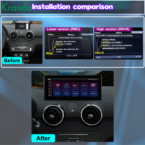 10.25 ''Navigation de voiture pour <span class=keywords><strong>Audi</strong></span> <span class=keywords><strong>A1</strong></span> 2010-2018 Android unité principale Radio stéréo lecteur multimédia sans fil CarPlay 4G WIFI DSP GPS - Product Image 2