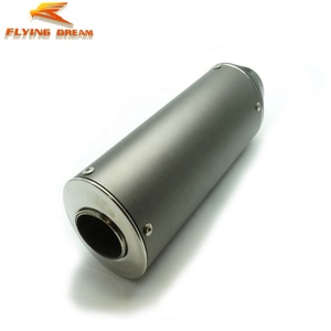 Pit Bike moto réducteur de bruit <span class=keywords><strong>DB</strong></span> tueur en alliage d'aluminium ovale 28mm 32mm 38mm silencieux d'échappement - Product Image 6