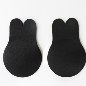 Kit de <span class=keywords><strong>sujetador</strong></span> sin espalda reutilizable con orejas de conejo, realza el busto, cubre los pezones, de silicona color nude - Product Image 5