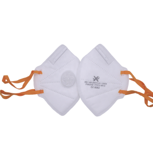 <span class=keywords><strong>Masque</strong></span> <span class=keywords><strong>respiratoire</strong></span> jetable FFP2 non tissé avec valve brevetée, 4 couches, pour la sécurité professionnelle en usine et au quotidien - Product Image 3