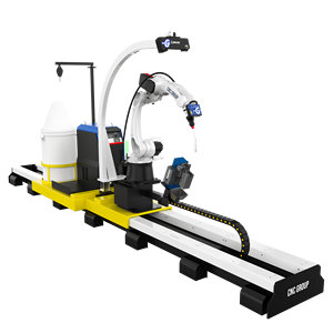 Robot de soudage collaboratif pour structure en acier, machine de soudage MIG laser entièrement automatique, rail en U, sans programmation - Product Image 4