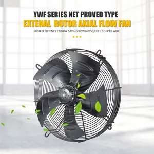 400mm Axial Fan Exhaust Fan Motor Large Wall Mounted Industrial Exhaust Axial Cooling Fan Motor Impeller