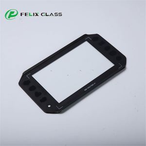 Manufacturer Custom Anti-scratch ultra clear Eco-friendly Tempered Glass Silk Screen Printing for <b>GPS</b> Display Covering Panel - Product Image 5