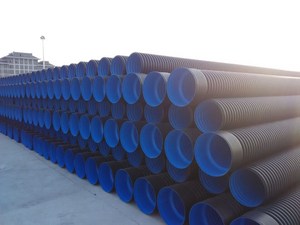 24inch 18inch HDPE đôi tường sóng PE ống thoát nước dwc HDPE nhựa cống ống - Product Image 4