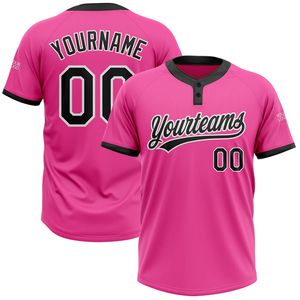 Plain Black Günstige Softball Uniform für Mann Sublimation Custom Black Jersey für Baseball-Training - Product Image 4