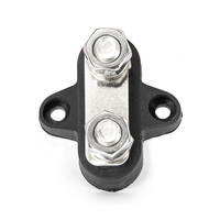 12V 250A Güç Dağıtım Bloğu Çift 5/16"(M8) Saplamalı 12 Volt Terminal Bloğu Akü Barası Bağlantı Bloğu Otomobil Araçlar için