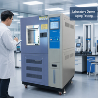 Cámara de Envejecimiento por Ozono, Máquina de Prueba de Ozono para Caucho con Controlador Programable ASTM D1149 para Sellos y Neumáticos