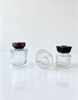 Bouteille diffuseur de parfum cylindrique en verre transparent personnalisée et élégante de 120 ml, 150 ml, 250 ml, flacon vide pour parfum d'ambiance