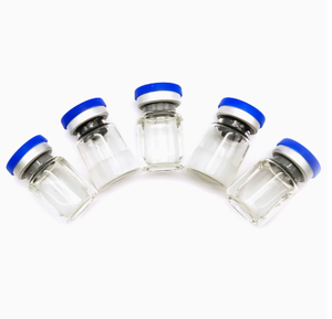 Venta al por mayor de botellas personalizables de péptidos liofilizados en polvo, de plástico y vidrio farmacéutico con tapa personalizada, ecológicas para el cuidado de la belleza. - Product Image 4