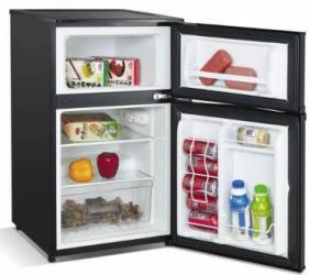 Refrigerador Doméstico de 2.9 Pies Cúbicos/89L, Refrigerador de Doble Puerta con Congelador Superior, Mini Refrigerador - Product Image 4