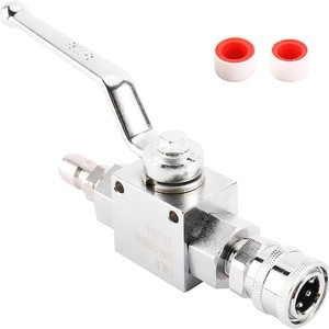 Vanne à boisseau sphérique en acier inoxydable Xi Yi 3/8 po NPT haute pression 500 bars pour pistolet de lavage - Product Image 3