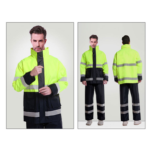 <span class=keywords><strong>Combinaison</strong></span> <span class=keywords><strong>de</strong></span> <span class=keywords><strong>travail</strong></span> imperméable et coupe-vent 2026, très réfléchissante, vêtement <span class=keywords><strong>de</strong></span> sécurité haute visibilité, ensemble imperméable - Product Image 6