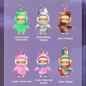 Authentique Grouchito le Hibou de Nuit, Figurine en Peluche Boîte Mystère Alarme Toute la Nuit, Jouet Tendance pour Enfants de 7 à 12 Ans, Fabriqué en Chine - Product Image 3