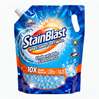 Emballage de détergent à lessive de haute qualité avec bec verseur, sachet avec bec verseur, sachet liquide Doypack