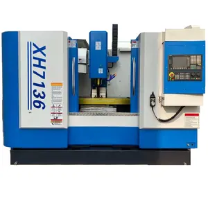 Máquina de moldagem CNC para metal e usinagem central horizontal vertical XH7136 VMC640 VMC650 VMC850 5 eixos