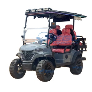 Carritos de golf eléctricos todoterreno 2+2 de 4 plazas 2026, carrito buggy de precio económico, carrito de golf chino para club, carritos de golf eléctricos para turismo - Product Image 1