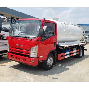รถบรรทุกสูญญากาศดูดสิ่งปฏิกูล 5 คิวบิกเมตร ยี่ห้อ ISU ZU จากโรงงานจีน รถดูดน้ำแรงดันสูง - Product Image 3