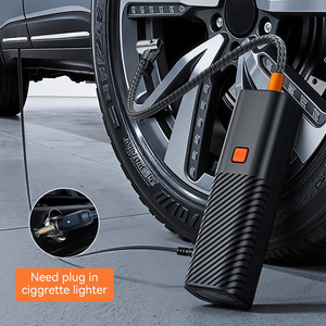 Inflador de Neumáticos Portátil para Auto SuiTu Mini, Bomba de Aire Recargable de 12V con Manómetro, ST-5547 - Product Image 2