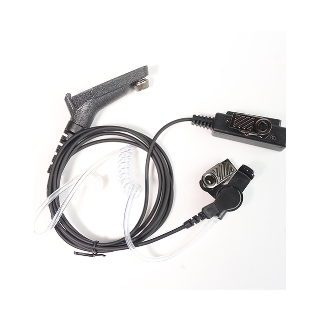 Professional Design Wired Microphone IPX-3 Waterproof Walkie Talkie Headset Earphones