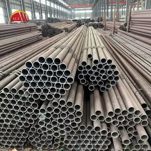 ASTM A106 API 5L MS tubi in acciaio senza saldatura produttori laminati a caldo sezione rotonda ferro acciaio al carbonio tubo senza saldatura prezzo