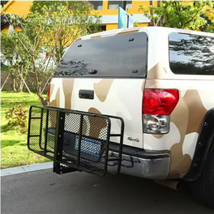 Marco <span class=keywords><strong>de</strong></span> equipaje trasero para coche, montaje <span class=keywords><strong>de</strong></span> enganche, portador <span class=keywords><strong>de</strong></span> equipaje, <span class=keywords><strong>remolque</strong></span>, bastidor <span class=keywords><strong>de</strong></span> carga a bordo, modificación todoterreno SUV - Product Image 5