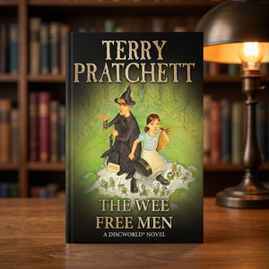 Libro en PDF de The Wee Free Men de Terry Pratchett, libro en inglés de bolsillo, libro de ficción de fantasía para jóvenes adultos - Product Image 1