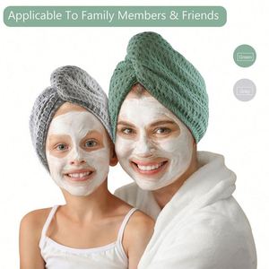 New Style Water Absorbent Soft <b>Bath</b> Thickened Pineapple Coral Velvet Double Layer Dry Hair Cap - Product Image 6