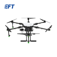 Drone agricole haute performance EFT E610P, pulvérisateur, châssis, machine agricole intelligente autonome pour la pulvérisation de précision
