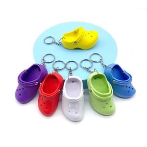 Wholesale Mini Cute Slipper <b>Key</b> Ring Eva Plastics Beach Shoe <b>Key</b> <b>Chain</b> - Product Image 2
