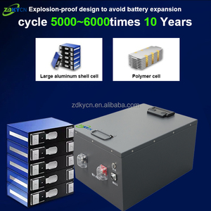 ゴルフカート48v LiFePo4バッテリー60v 72v 50Ah 100AhスマートBMSリチウムイオン電気自動車ebike充電式バッテリーパック - Product Image 5