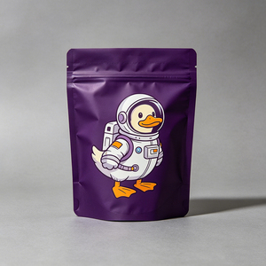Child Proof 3.5g Smell Proof Eco-Friendly Food Grade Biodegradable Stand up Resealable Mylar <b>Pouches</b> for Edible Packaging - Product Image 3
