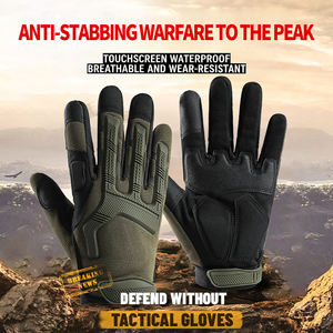 Gants de <span class=keywords><strong>moto</strong></span> AceWarm noirs unisexes à doigts entiers, coupe-vent, thermiques, imperméables, compatibles avec les écrans tactiles - Product Image 2