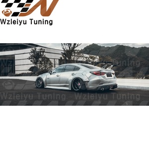 Bộ body kit sợi thủy tinh kiểu Wzleiyu dành cho <span class=keywords><strong>Mazda</strong></span> Atenza 2014-2020, bao gồm cánh gió, cản trước, mui xe, ốp sườn. - Product Image 3