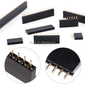 Boîtier de connecteur femelle à une rangée avec connecteur à broches de 2,54 mm, kit combiné pour carte PCB, 8 types, 120 pièces - Product Image 5