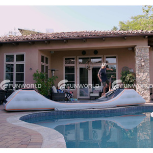 Planche à roulettes commerciale demi-tuyau rampe Airbag rampe d'atterrissage équipement d'entraînement de patin pour entraîneur de planche à roulettes - Product Image 6