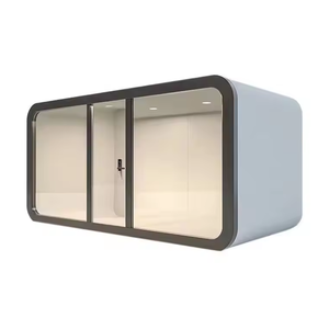 Casa Prefabricada de un Dormitorio y un Baño, Casa Cápsula Prefabricada, Cabaña Tipo Apple para Vivir - Product Image 2