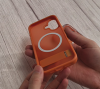 Coque de téléphone pour iPhone 18 Pro Max avec support magnétique puissant, coque rigide en PC antichoc pour iPhone 18 Pro 17 16