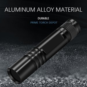 Linterna detectora de aluminio para iluminación sanitaria al por mayor, linterna para alimentación de mascotas con batería AA, linterna LED UV negra - Product Image 5