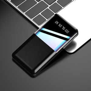 Tốt nhất bán nhà máy bán chạy nhất nhỏ mỏng 10000mAh hiển thị kỹ thuật số Da LED Đèn polymer điện thoại di động ngân hàng - Product Image 6