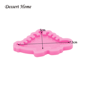DY1290 Shiny Silicone Dinosaur Mold Resin Craft <strong>Moulds</strong> for DIY Charms Making Flying <strong>Dragon</strong> Keychain, Chocolate Fondant Cake - Product Image 4