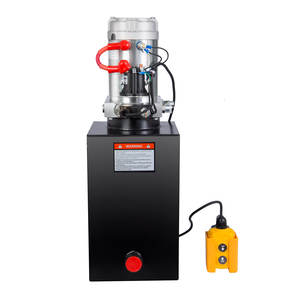 Unità di Potenza Idraulica GRH 220V DC 24V 48V 12V per Sollevatori Auto, Rimorchi Ribaltabili, Unità con Valvola Manuale e 6 Mesi di Garanzia - Product Image 4