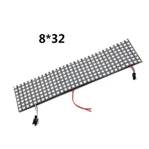 WS2812B WS2812 LED-Panel Digitale flexible Matrix 16*16 256 Pixel Individuell adressierbare DC5V 5050 RGB Full Dream Color