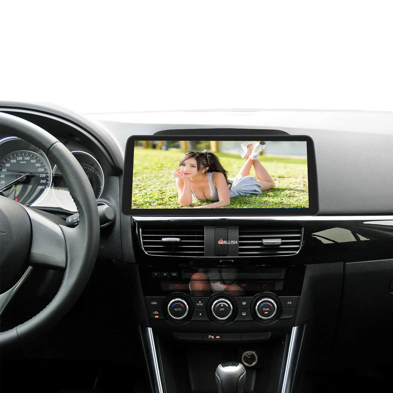 12,3 Zoll QLED Android für Mazda CX5 CX-5 CX 5 2012 2015 Bildschirm Multimedia-Video-Player Autoradio Stereo-Sender