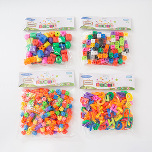 Bloques de construcción DIY de plástico de alta calidad al por mayor, juguetes educativos multiforma, modelo colorido ensamblado para niños, regalo de aprendizaje - Product Image 2